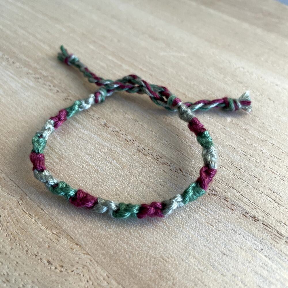 Benita Bracelet anklet trendy comfortable tie embroidery thread woven gift